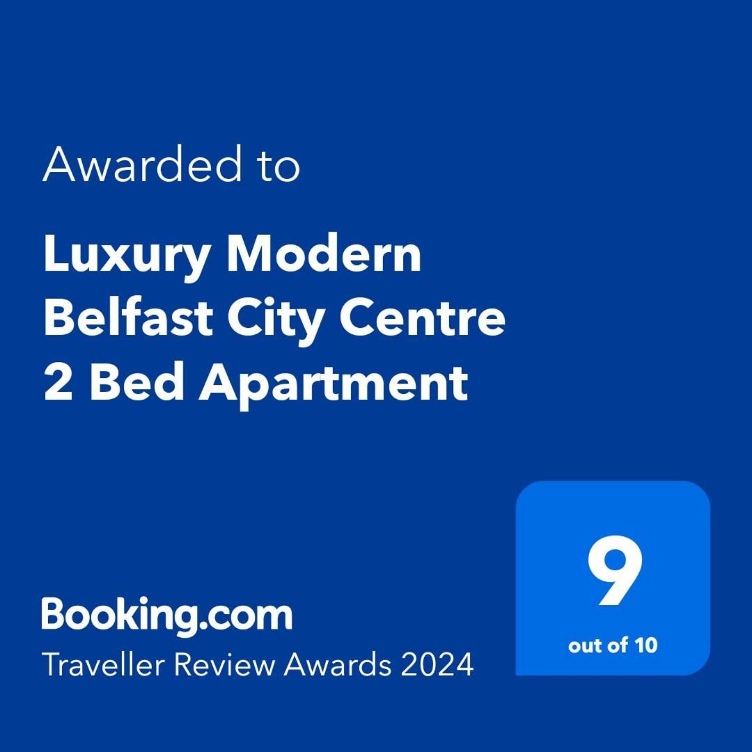Aqua Dreams - Serviced Luxury Modern Belfast City Centre 2 Bed Apartment Exteriör bild